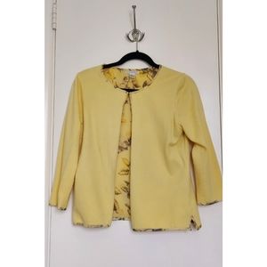 Petite Sophisticate Yellow Top